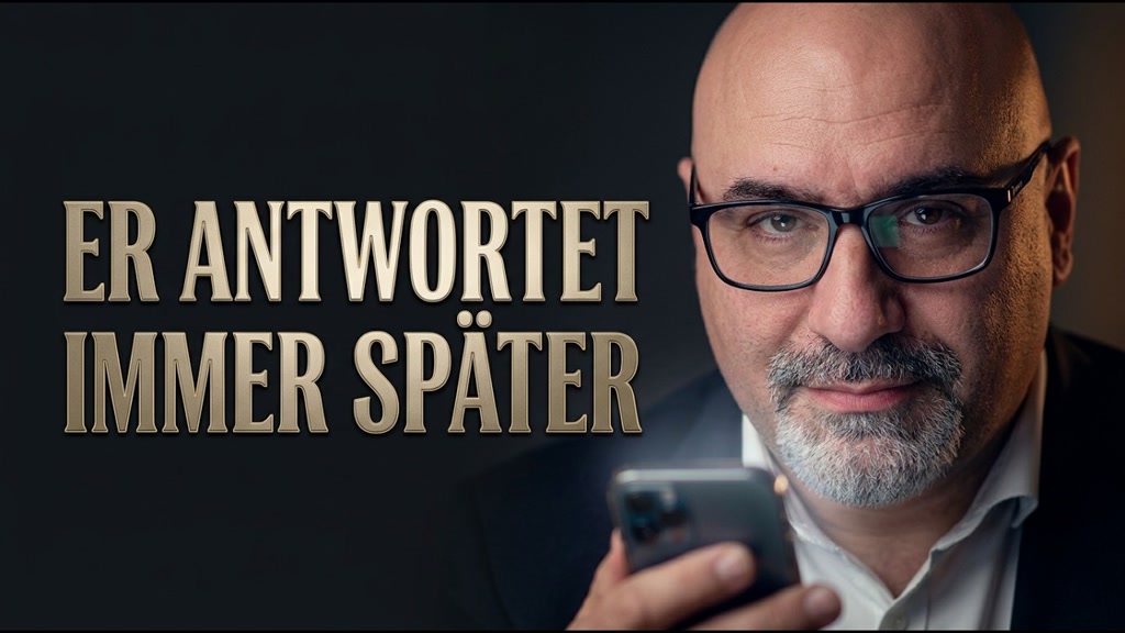 Frau wartet auf eine Nachricht auf ihrem Handy - Antwortzeit eines Mannes deuten